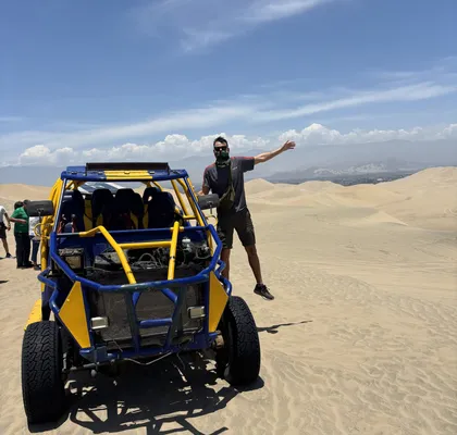 Buggy in the desert